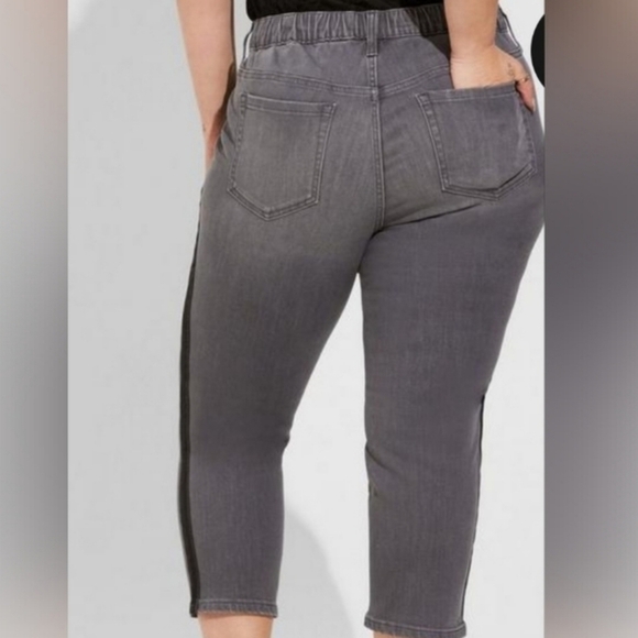 Torrid Feel The Fit Black Charcoal Pull On Jogger Pants NEW Plus Size - Picture 4 of 11